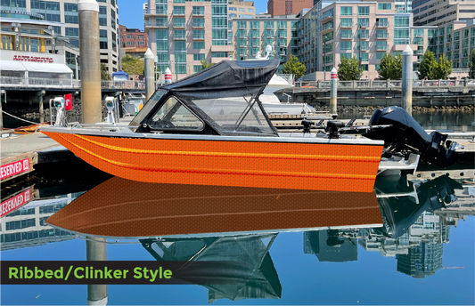 D128 Orange Diamond Plate