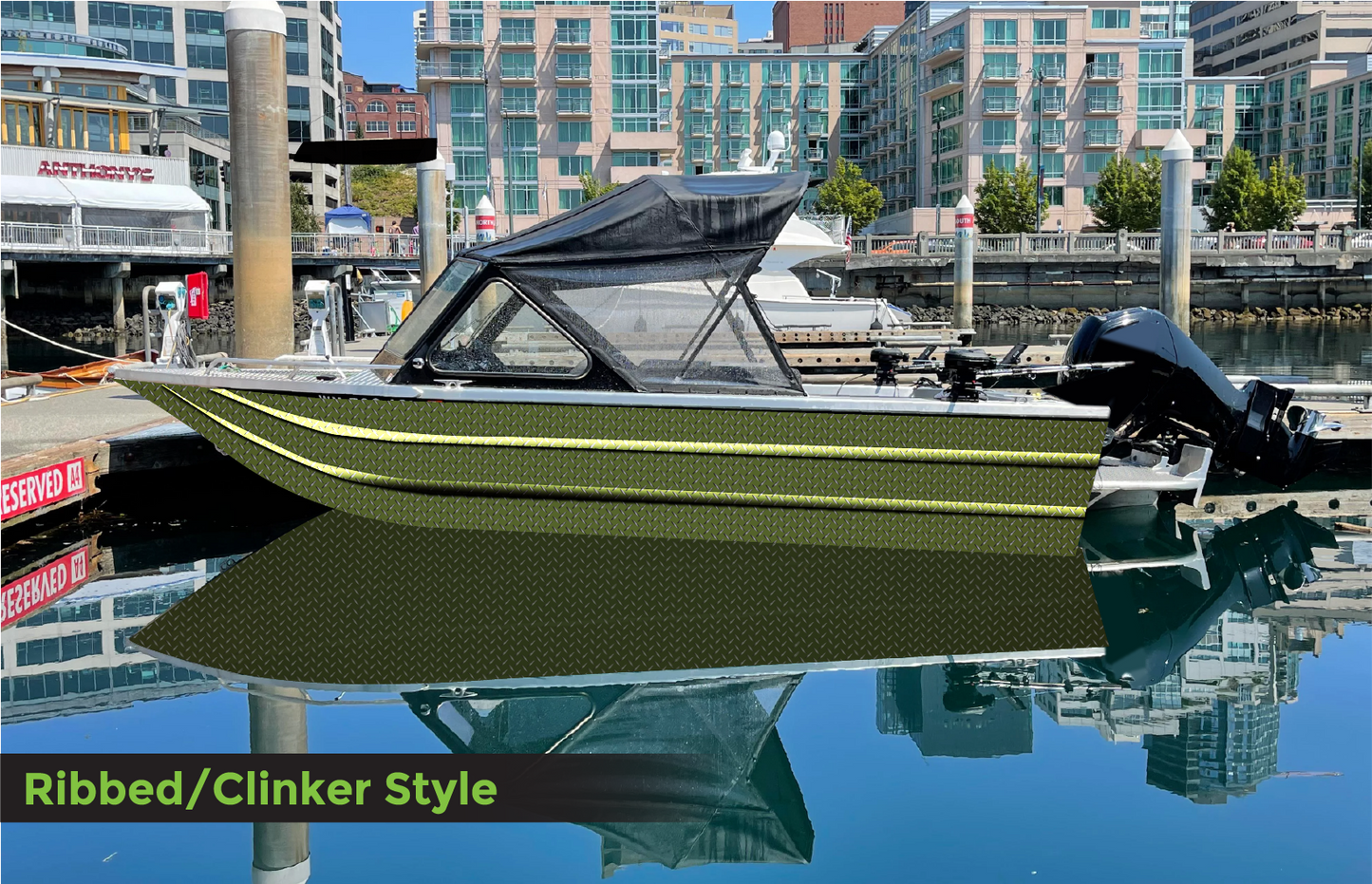 D103 Olive Green Diamond Plate