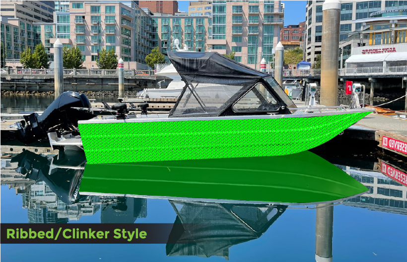 D114 Neon Green Diamond Plate