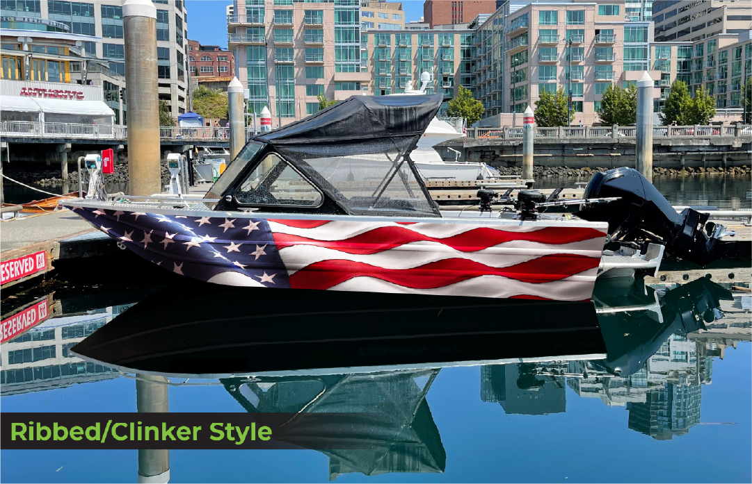 Waving American Flag P001