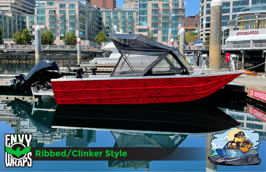 Red Hexagonal Chaos Camo C122