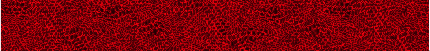 Red Hexagonal Chaos Camo C122