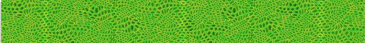 Chartreuse Hexagonal Camo C123