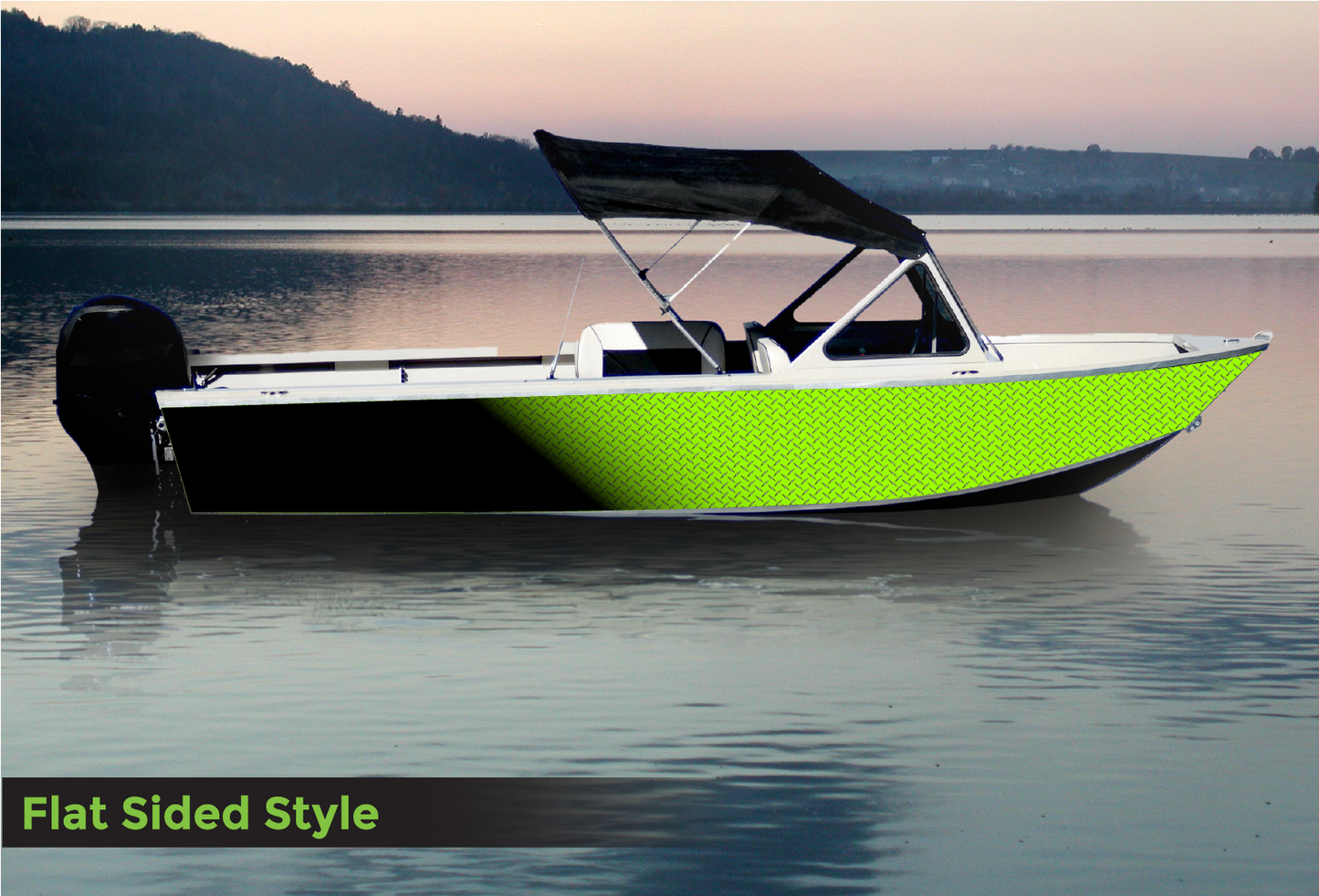 D115 Lime Gradient Diamond Plate