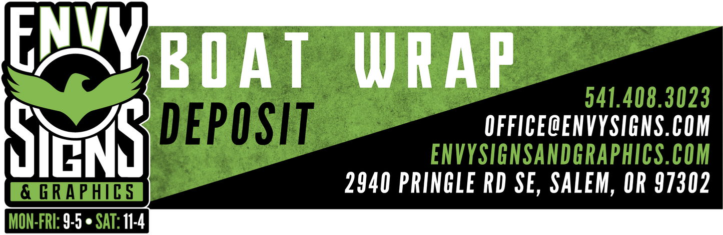 Boat Wrap Deposit