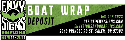 Boat Wrap Deposit