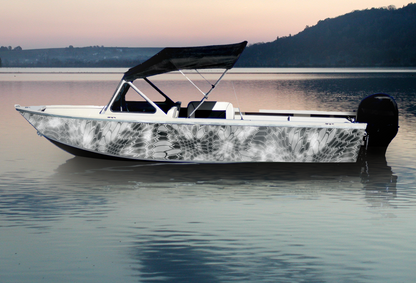 Light Gray Kryptek | Aluminum Boat Wrap